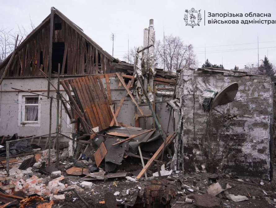 Наслідки ударів по Запоріжжю