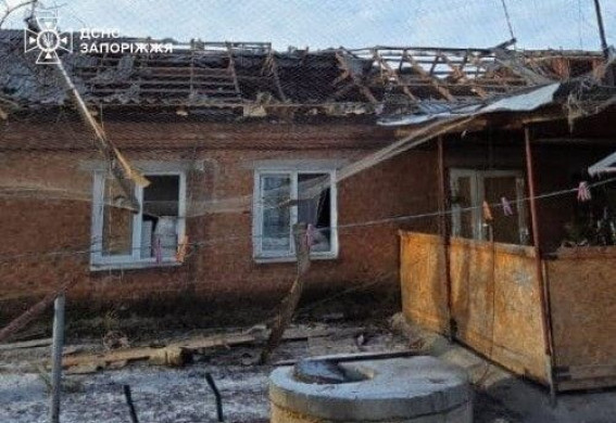 Росіяни поцілили по пожежно-рятувальній частині на Запоріжжі (фото)