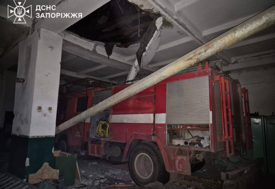 Російські війська знову атакували рятувальників на Запоріжжі (фото)