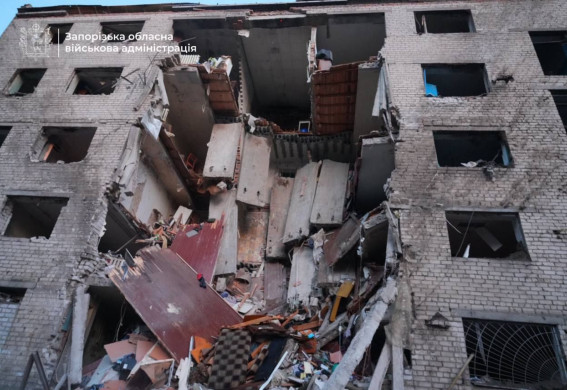 За місяць росіяни пошкодили понад 220 будинків у Запоріжжі (фото)