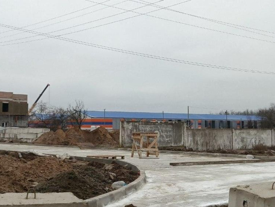 Будівництво військової бази росіян