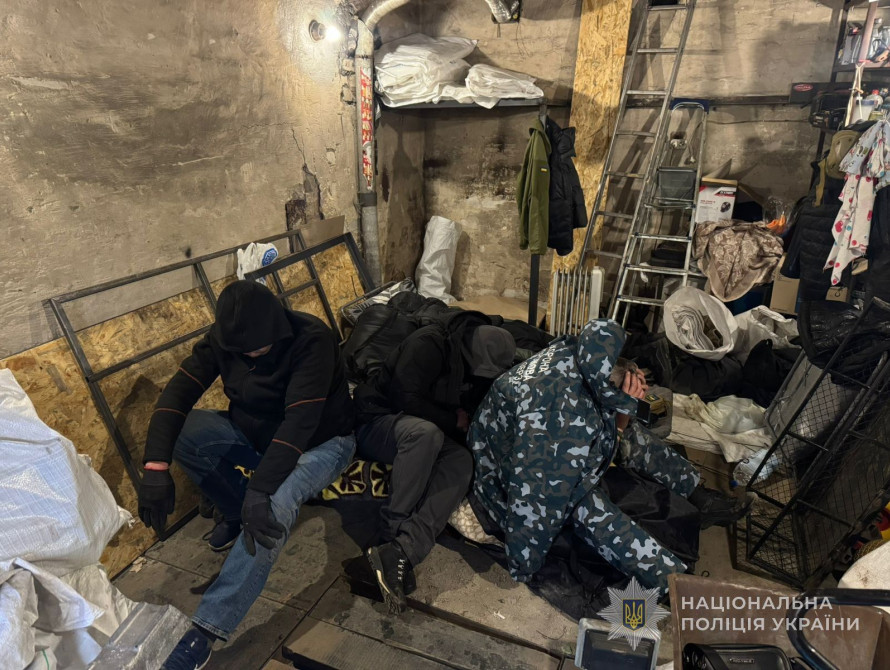 Затримані крадії у Запоріжжі