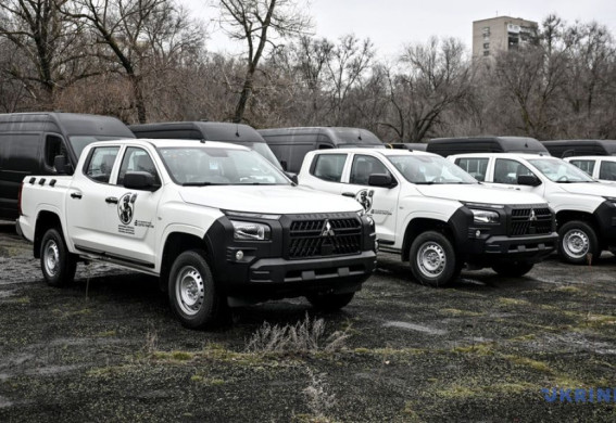 Бійці ППО на Запоріжжі отримали 24 автомобілі (фото)