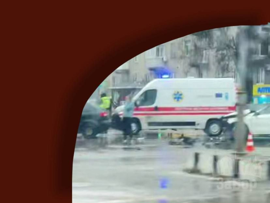 Місце ДТП у Запоріжжі