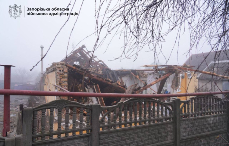 Нічний удар по приватному сектору Запоріжжя: що відомо на зараз? (фото, відео)