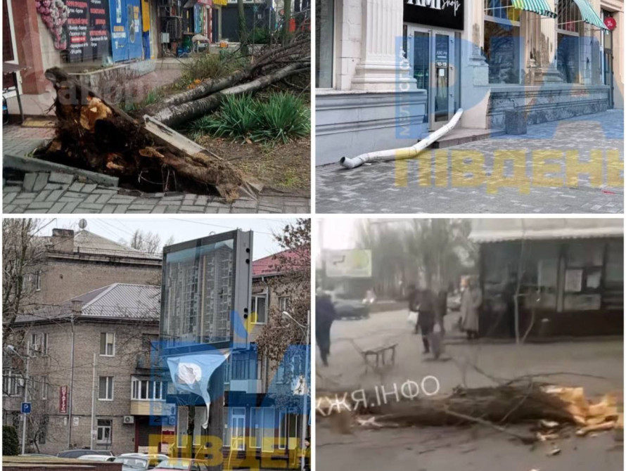 Наслідки негоди у Запоріжжі