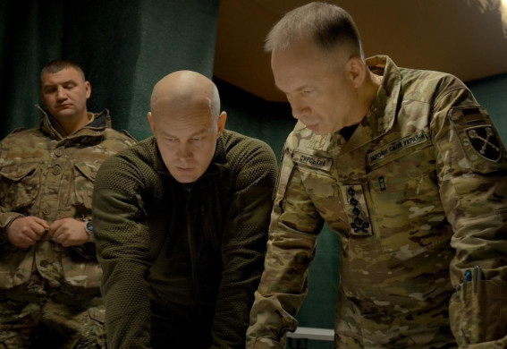 Олександр Сирський відвідав підрозділи на Запорізькому напрямку