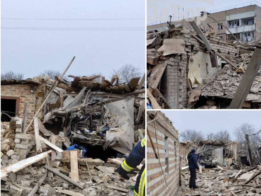 Наслідки ударів по Зарічному