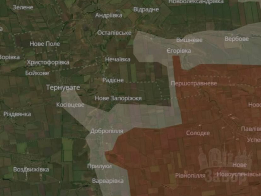 Оперативна ситуація на Олександрівському напрямку