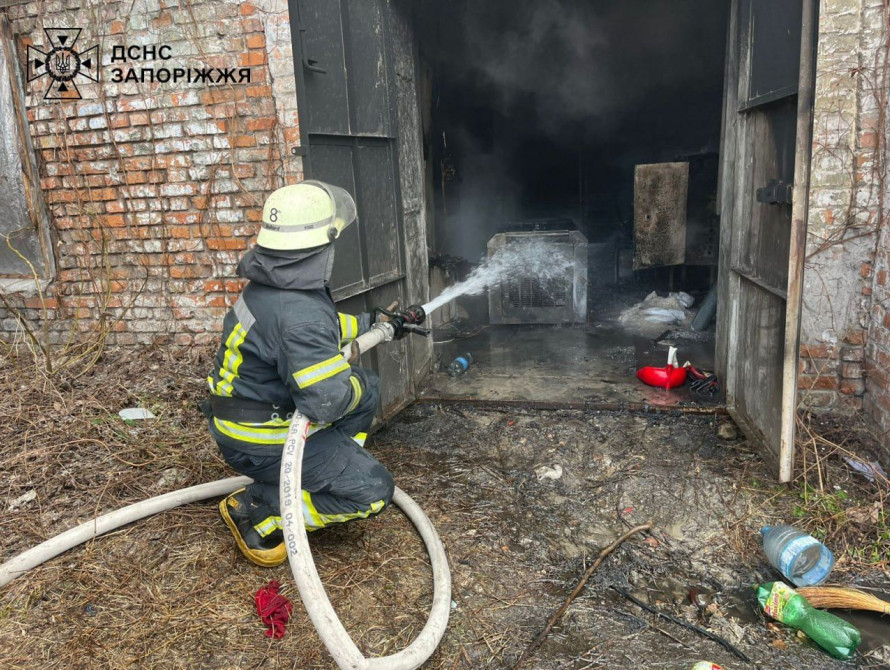 Загоряння генератора у Запоріжжі