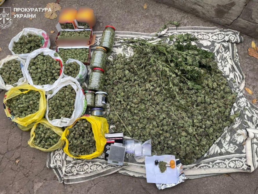 Вилучений канабіс у Запоріжжі