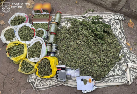 У Запоріжжі вилучили понад 14 кілограмів канабісу (фото, відео)
