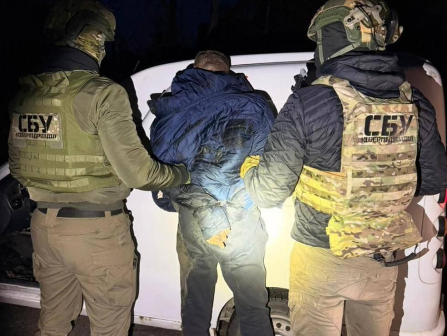 Затримання прихильника "руського миру" у Запоріжжі