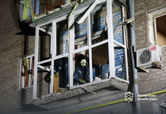 Масована атака дронів на Запоріжжя: зросла кількість поранених (фото, відео)