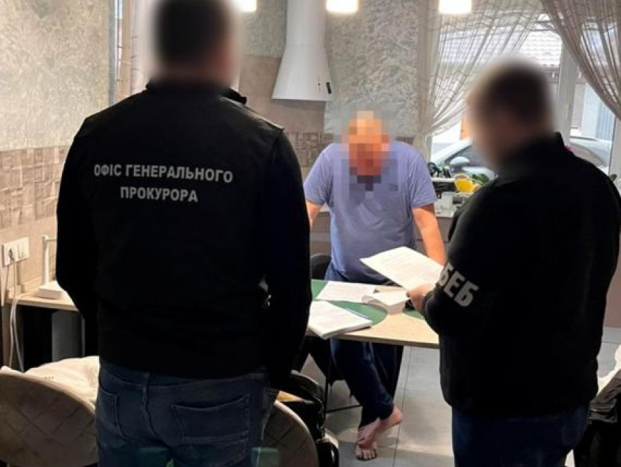 Вручення підозри у посадовцю у Запоріжжі