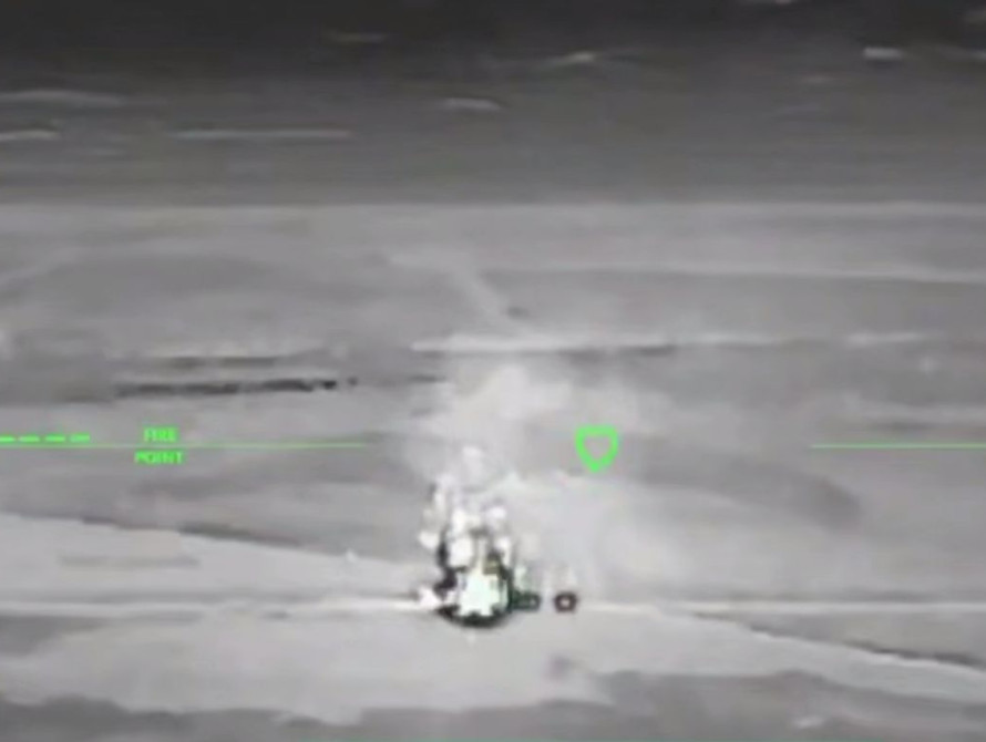 Знищення російської РСЗВ на Запорізькому напрямку