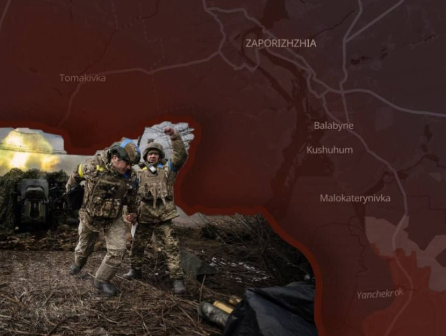 Оперативна ситуація на Запорізькому напрямку