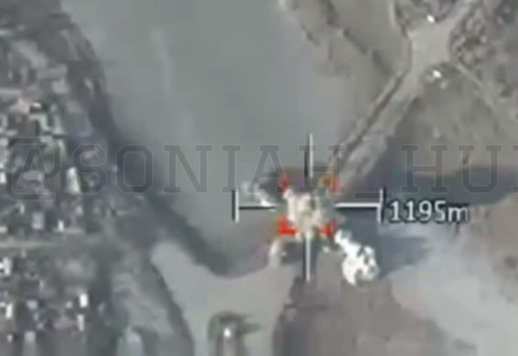 З'явилося відео знищення мосту на ТОТ Запорізької області біля Василівки