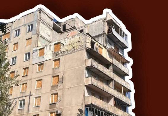 У Запоріжжі внесуть зміни до проєкту відновлення будинку на Моторобудівників