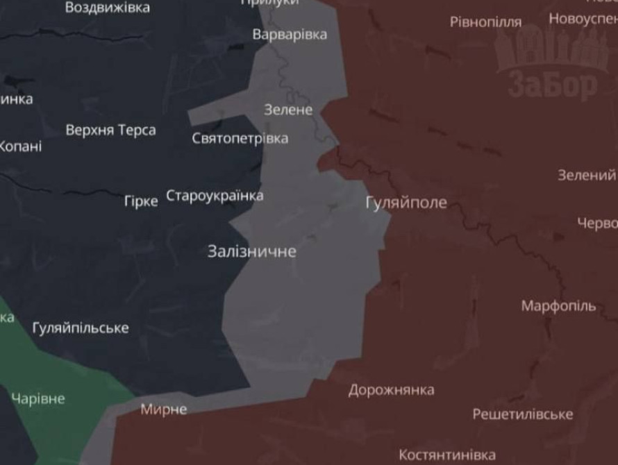 Оперативна ситуація на Запорізькому напрямку