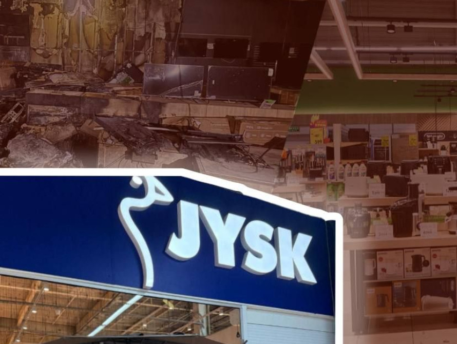 Колаж: відкриття COMFY та JYSK в Амсторі