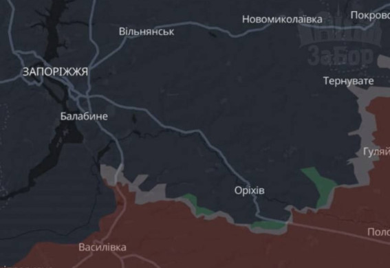 Ситуація на Запорізькому напрямку: позиції під Гуляйполем перемішалися, а витіснити ЗСУ зі Степногірська намагаються з декількох напрямків (фото, відео)