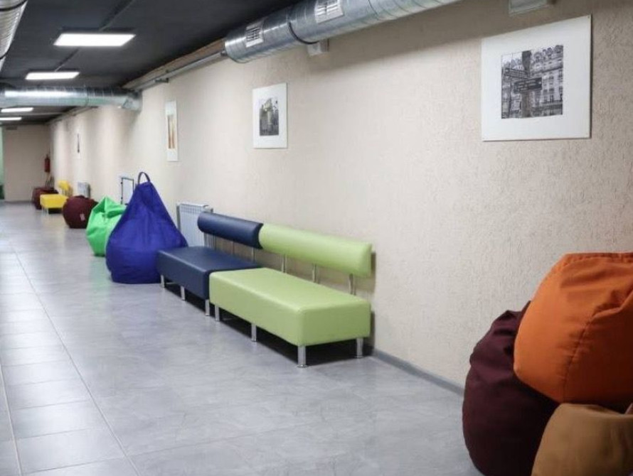 Відремонтоване укриття в одній із Запорізьких шкіл