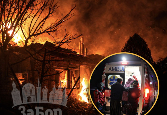 Росіяни атакували Запоріжжя «шахедами»: спалахнула масштабна пожежа, є поранені (фото, відео)