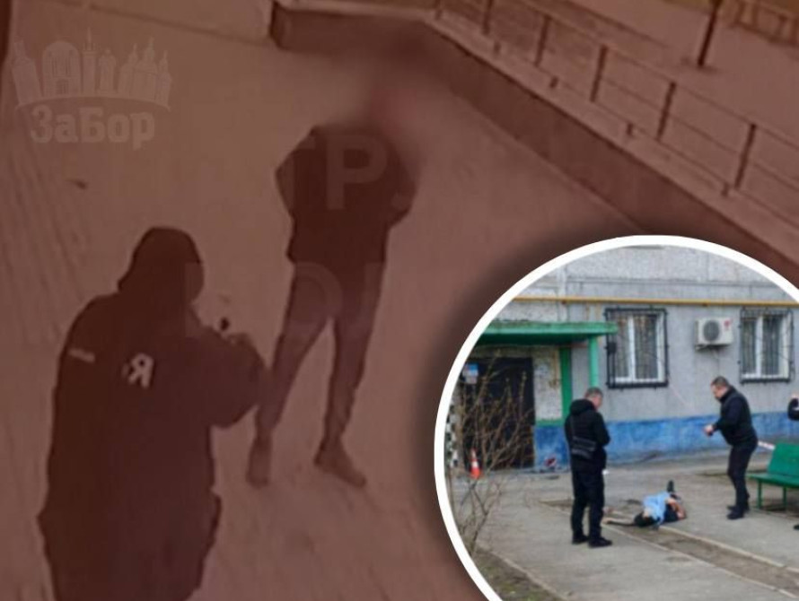 Колаж: стрілянина із загиблим на Бабурці