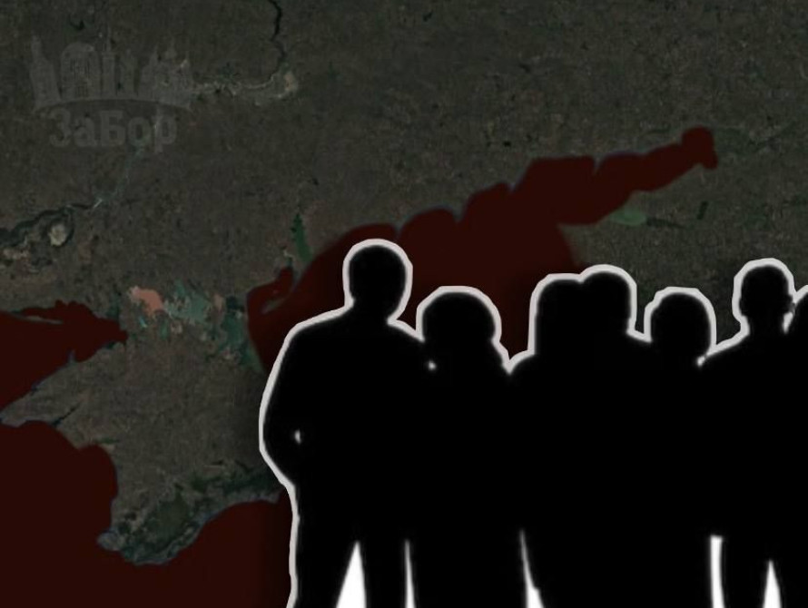 Колаж: люди та окуповані території