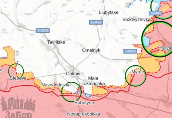 На Запорізькому напрямку окупанти скористалися туманом й пішли в наступ: росіяни понесли серйозні втрати