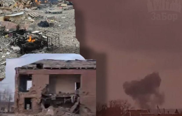 Росіяни вкотре атакували Біленьке: повністю знищено ринок та пошкоджено дитсадок (фото, відео)