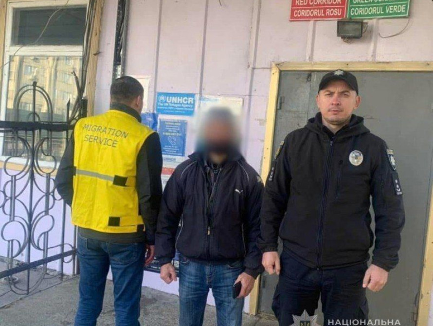 Затримання мігранта у Запоріжжі