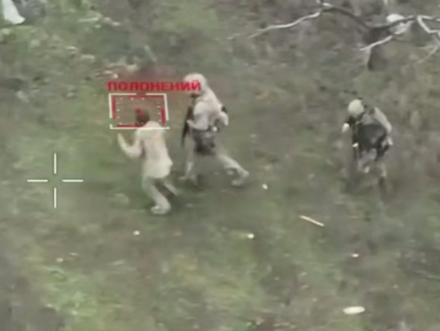 Захоплення у полон росіян на Запоріжжі