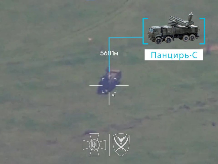 Знищення російської ППО на ТОТ Запорізької області