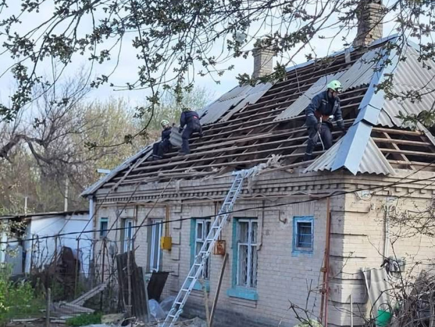 Наслідки ударів по Запоріжжю