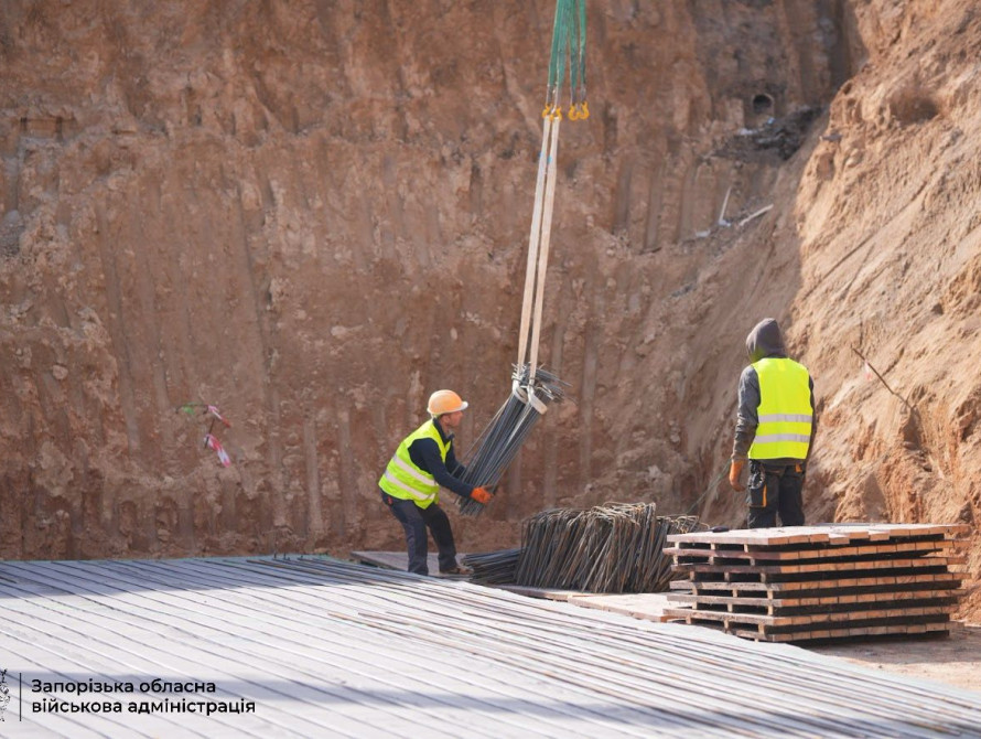 Будівництво підземного дитсадка у Запоріжжі