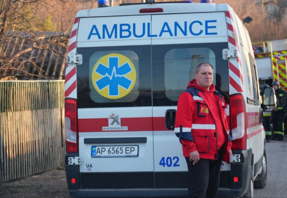 На Запоріжжі під час обстрілу поранено двох поліцейських