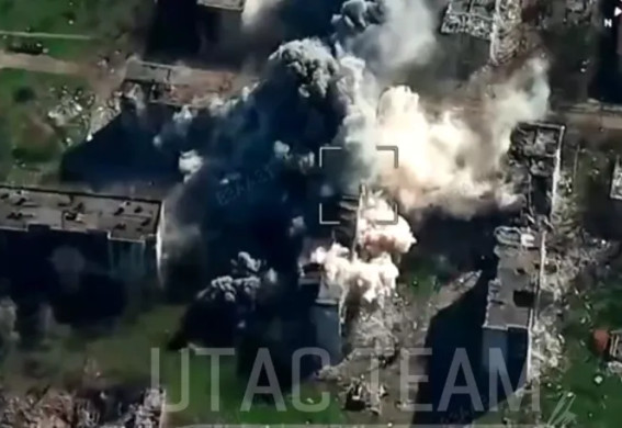 На Запорізькому напрямку авіація ЗСУ знищила базу дронарів РФ (відео)