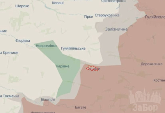 Росіяни окупували ще одне селище на Запорізькому напрямку – DeepState (фото, відео)