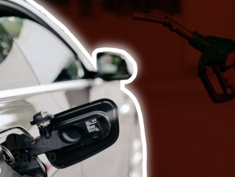 Колаж: заправка авто