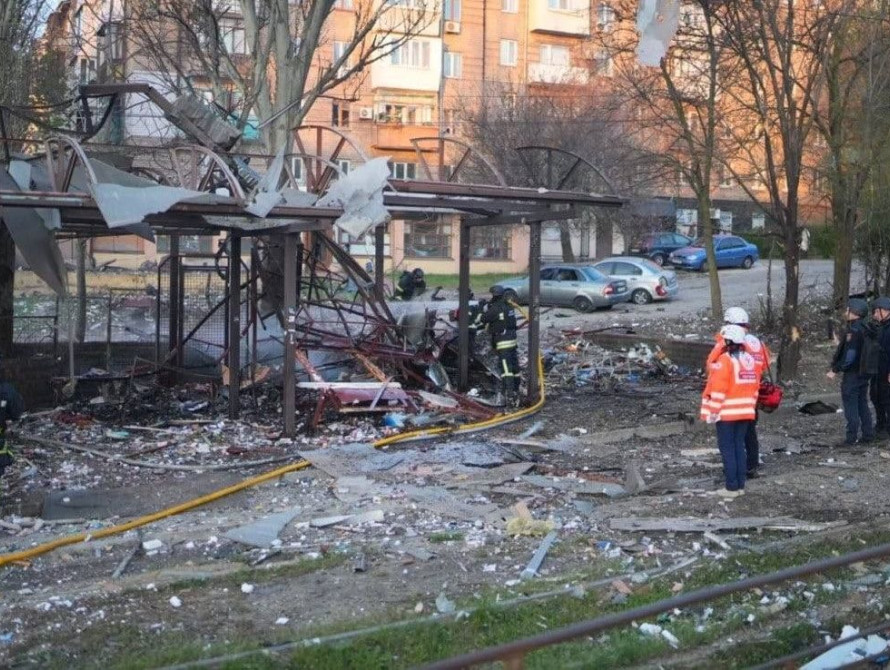 Наслідки удару по Запоріжжю 15 квітня 2026 року