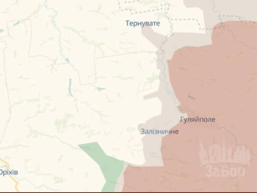 Оперативна ситуація на Запорізькому напрямку