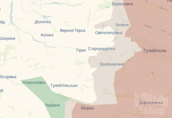 Росіяни просунулися у Гуляйполі, натомість ЗСУ контратакують під Степногірськом: ситуація на Запорізькому напрямку (відео)