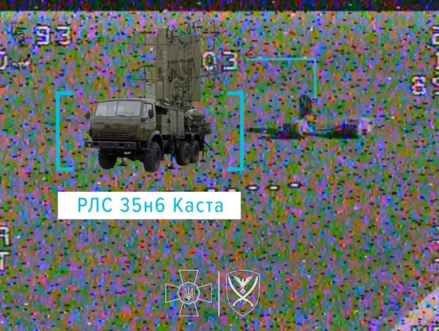 Знищення російської РЛС на ТОТ Запорізької області