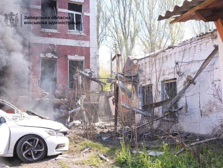 Наслідки ударів по Запоріжжю 17.04.26