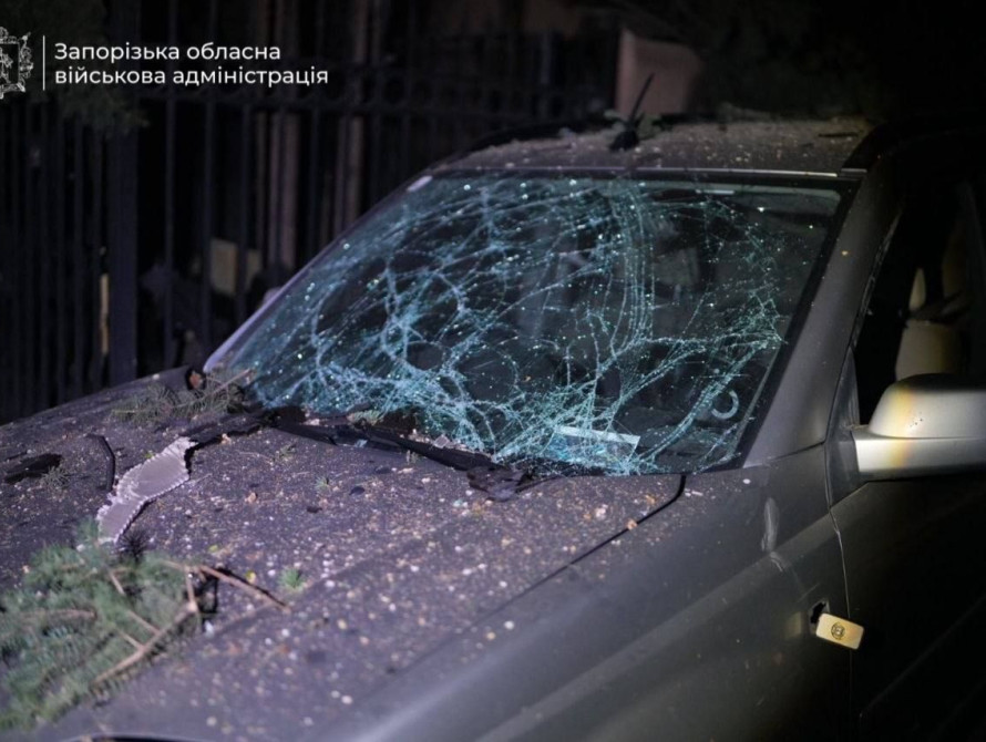 Наслідки ударів по Запоріжжю вночі 18.04.26