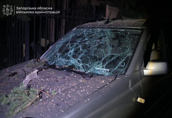 Черговий російський удар по Запоріжжю: є поранений (фото)