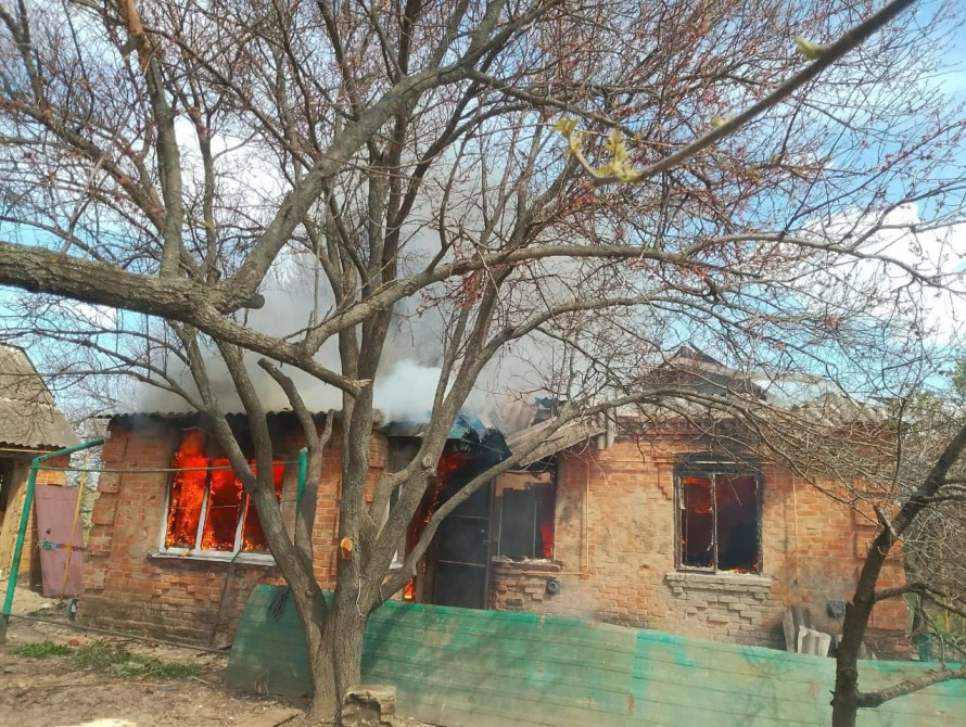Будинок викладача Запорізької політехніки після удару КАБ