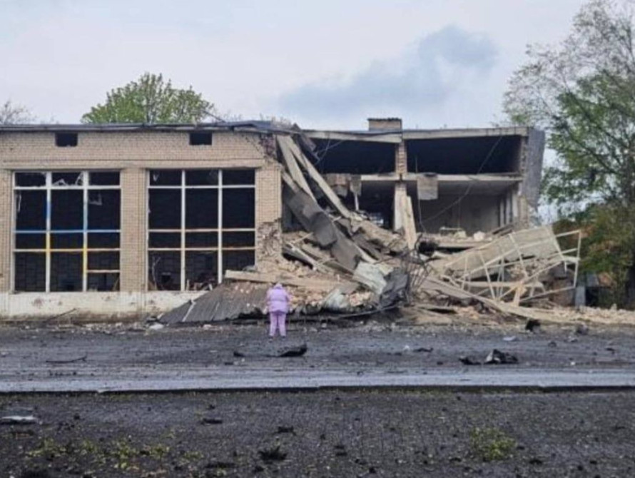 Наслідки авіаударів по Новомиколаївці 21.04.26